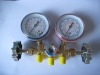 Refrigerator pressure gauge with six joints