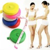 Retractable plastic tape measure