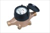 Rotary Vane Wheel Dry dial magnet drive water meter