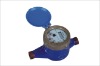 Rotary vane wheel liquid sealed water meter