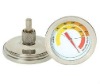 Round Griller dial Thermometer