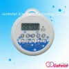 Round digital countdown kitchen timer