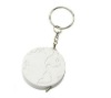 Round shape Tape measure with key ring