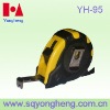 Rubber coated steel tape measure