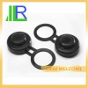 Rubber protective casing for screw