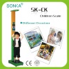 SK-CK-014 ABS Sensor Test Children Height Measure Scale