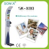 SK-X80-016 Multi-functional Ultrasonic Height Weight Measuring Machine