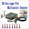 SMS Data Logger with multipoint sensors