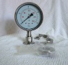 SS Material, Diaphragm Chemical Seal Pressure Gauge