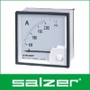 Salzer Brand Analog AC Ammeter Meter