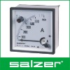 Salzer Brand Analog AC Ammeter with Change Over Switch