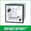 Salzer Brand Analog AC Voltmeter with Change Over Switch