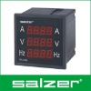 Salzer Brand Three Sets Digital AC Panel Meter