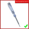 Screwdriver voltage test pen