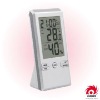 Silver LCD Table Weather Station