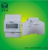 Single Phase Digital modbus din rail meter