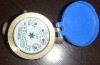 Single-jet dry type vane wheel water meter