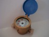 Single-jet wet type water meter