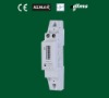 Single phase DIN Rail energy electronic one Modular meter