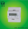 Single phase electronic RF and relay meter