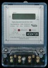 Single phase two wire digital LCD electrical meter