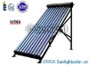 Solar collector with heat pipe
