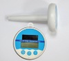 Solar digital swimming pool thermometer