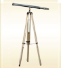 Solid brass stand telescope