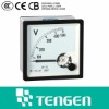 Square Shape 0-500V analog volt meter(size 72x72)