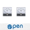Square and Round Type Moving Coil Power Meter,Analogue Panel Meter