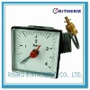 Square boiler gauge with capillary