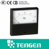 Square shape moving coil type Panel Frequency Meter