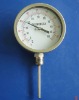Stainless Steel back connection bimetallic thermometer