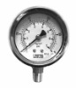 Stainless Steel with Internal Brass Pressure Gauge