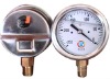 Stainless steel 110%.of scale Oil Filled Low Pressure Gauges