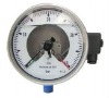 Stainless steel electric contact pressure gauge