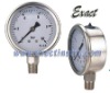 Stainless steel pressure gauge