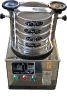 Standard lab vibrating sieve for pigment granuling testing