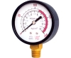 Steel body gas pressure gauge