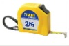 Steel measuring tape with auto lock