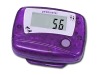 Step counter for electronic gifts