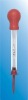 Stick-type glass thermometer