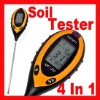 Sunlight/Moisture/Light/PH Tester Meter 4 in 1 Soil Survey Instrument