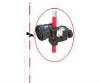 Surveying Instrument / Total station Accessory: Mini Prism Pole Set