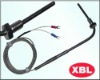 T type amoured thermocouple with fixed screw 90 bend