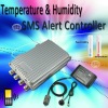 Temperature And Humidity SMS Alert Controller With Solar Pannel