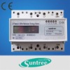 Three Phase Four Wire DIN Rail Electronic Meter