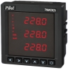 Three phase AC current meter