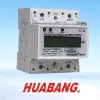 Three phase DIN-Rail power electricity meter