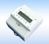 Three phase DIN Rail power meter